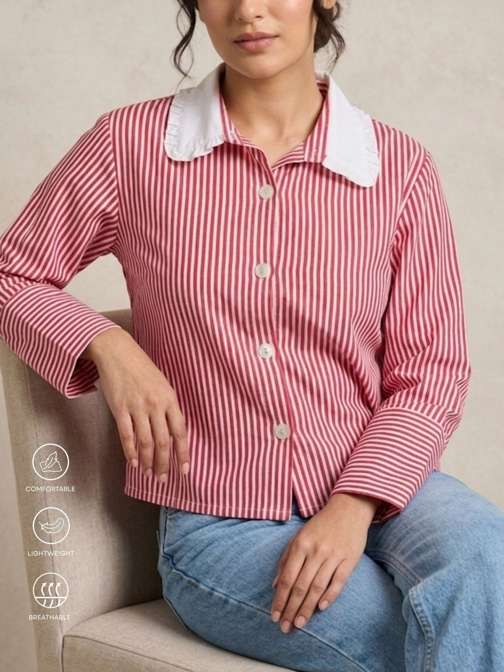 Red Stripe Shirt