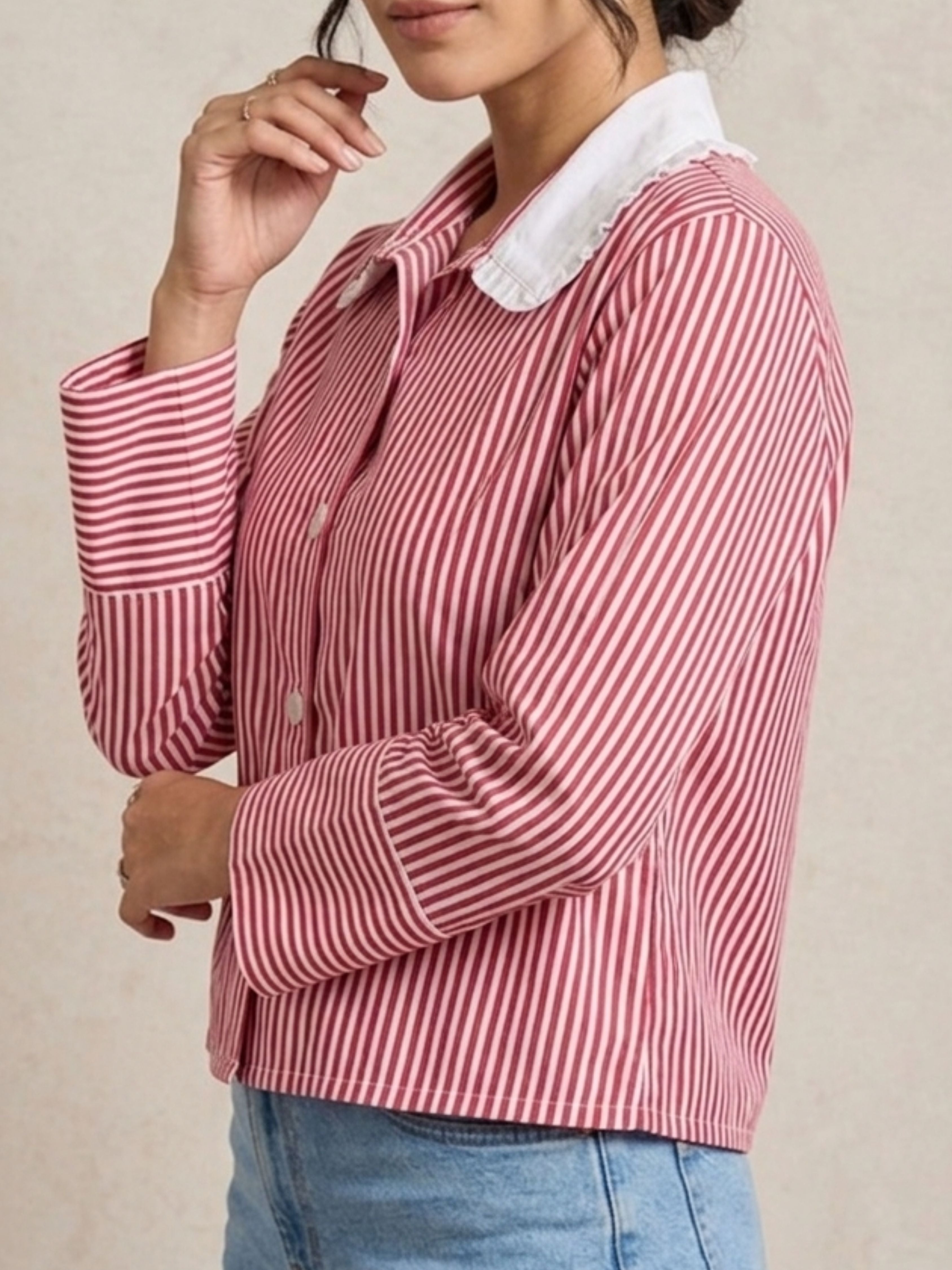 Red Stripe Shirt