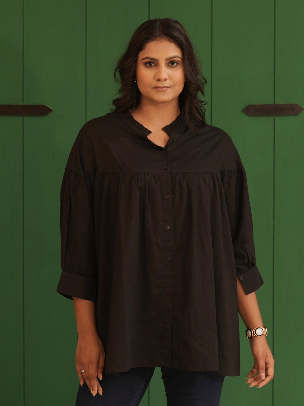 Black Oversized Shirt