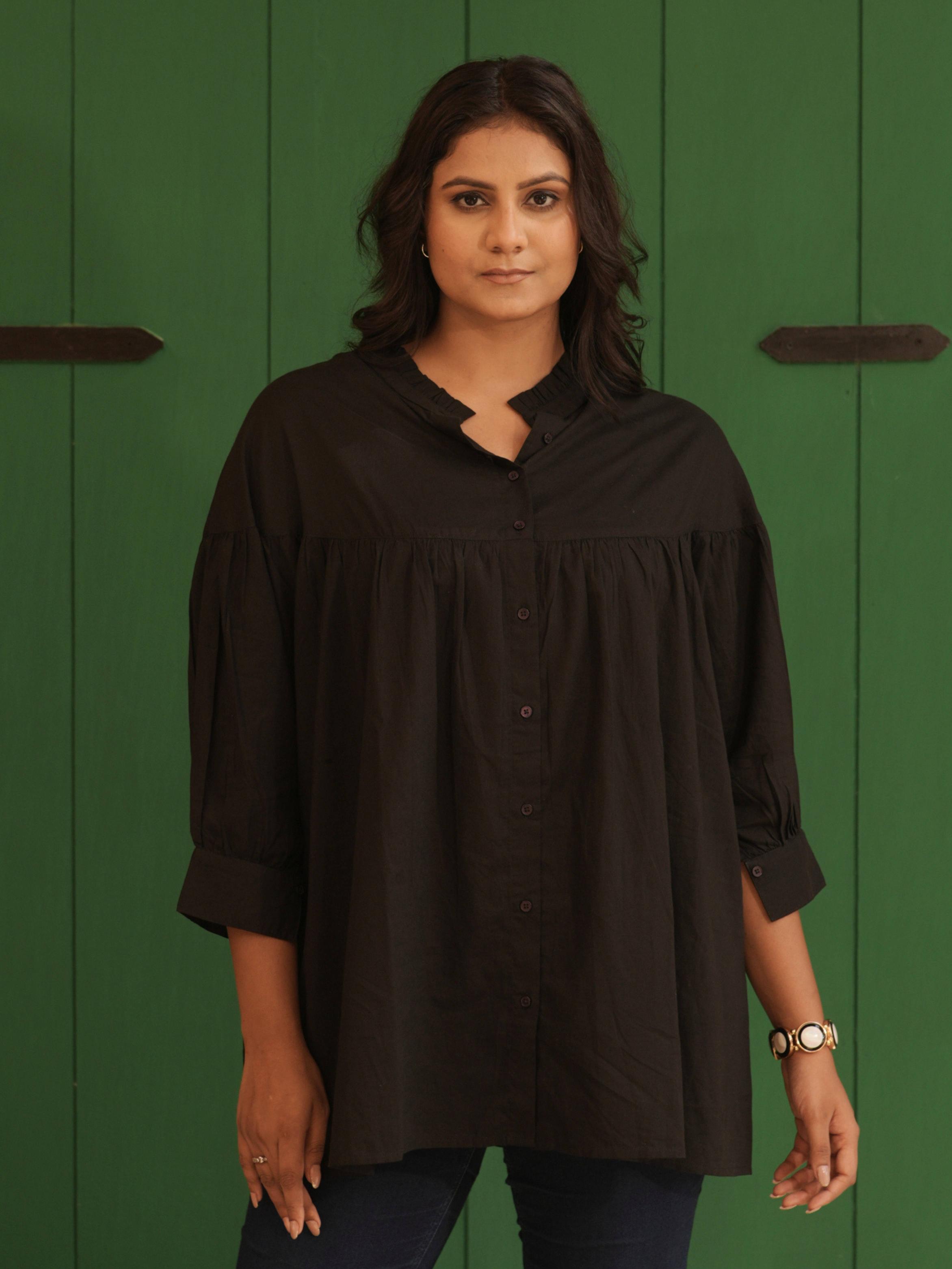 Black Oversized Shirt