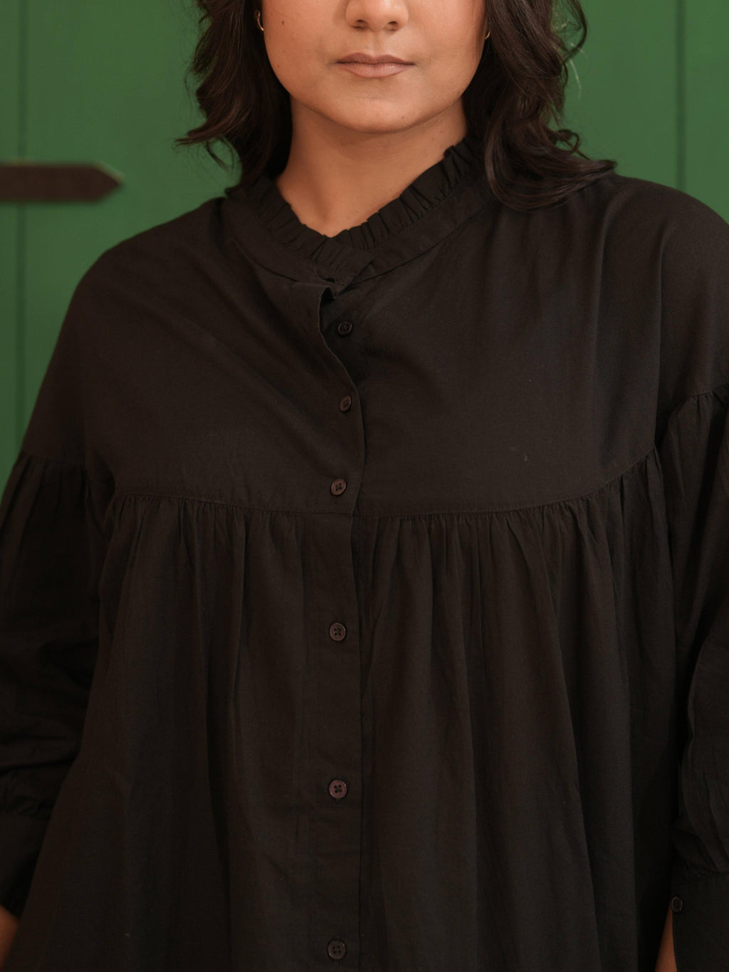 Black Oversized Shirt