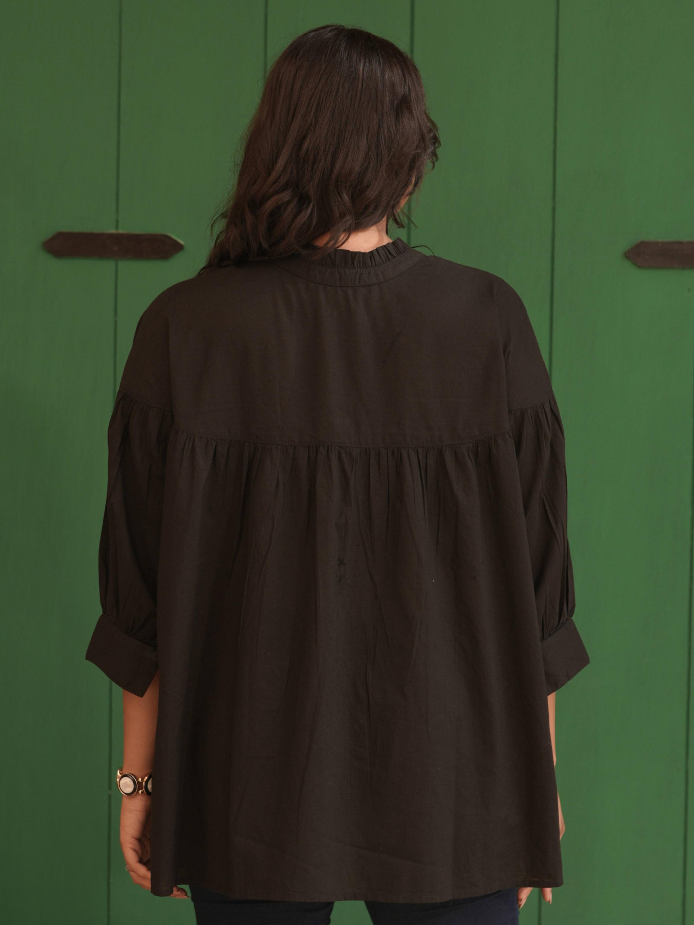 Black Oversized Shirt