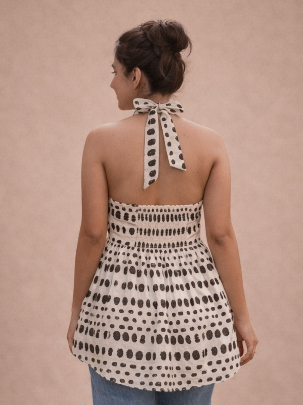 Polka Dots Halter Top
