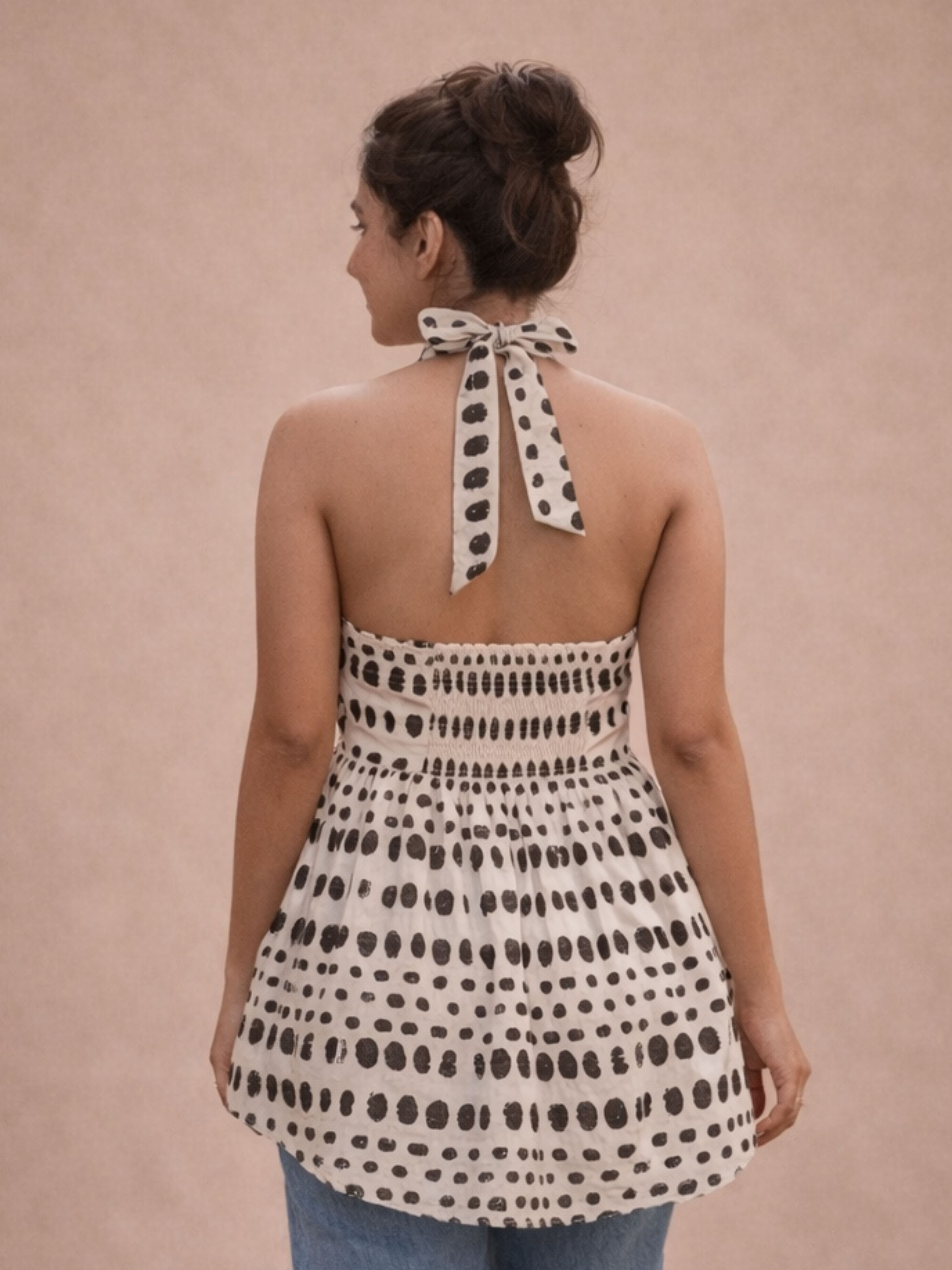 Polka Dots Halter Top