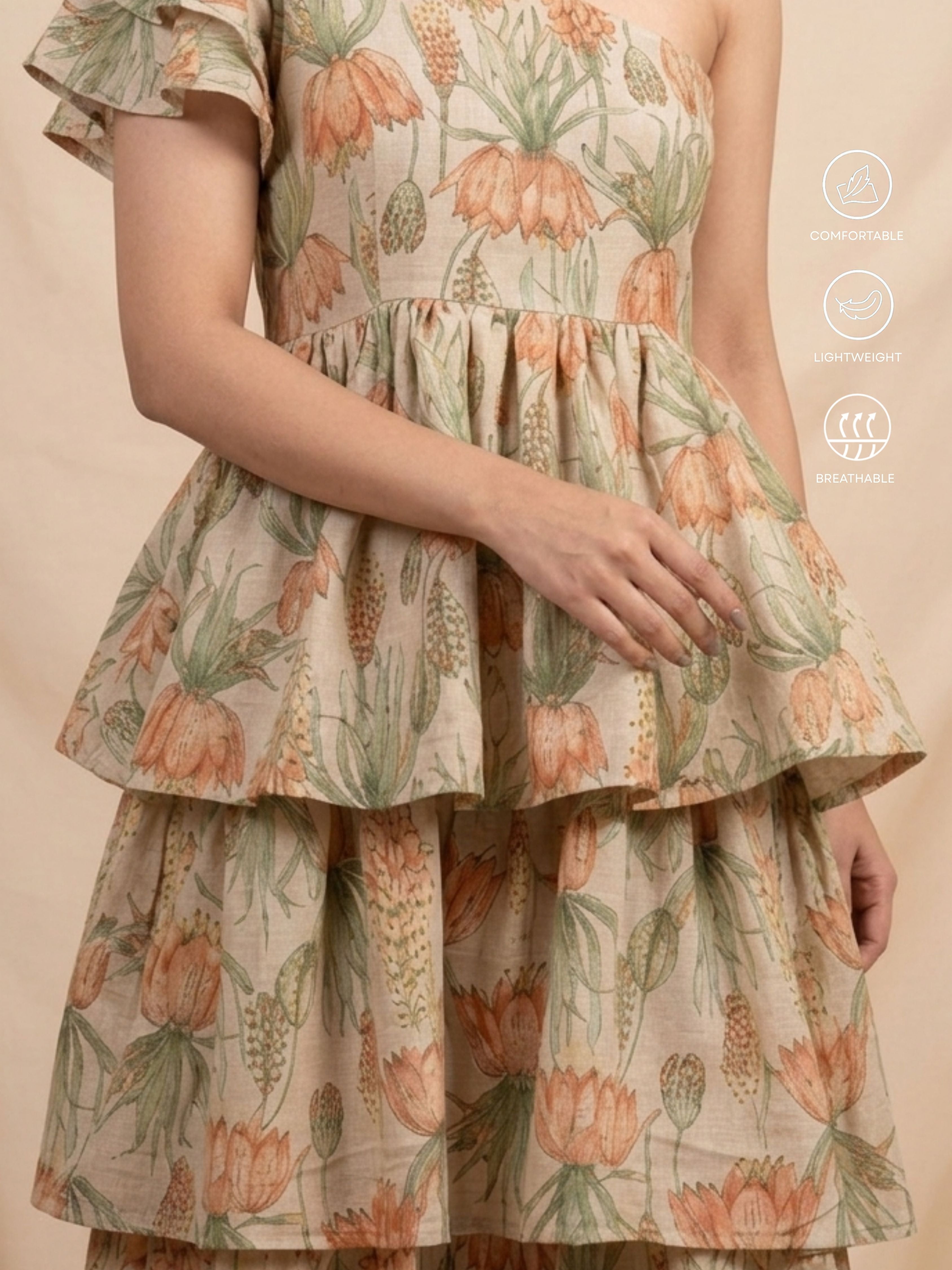 Natasu Bloom Tier Dress