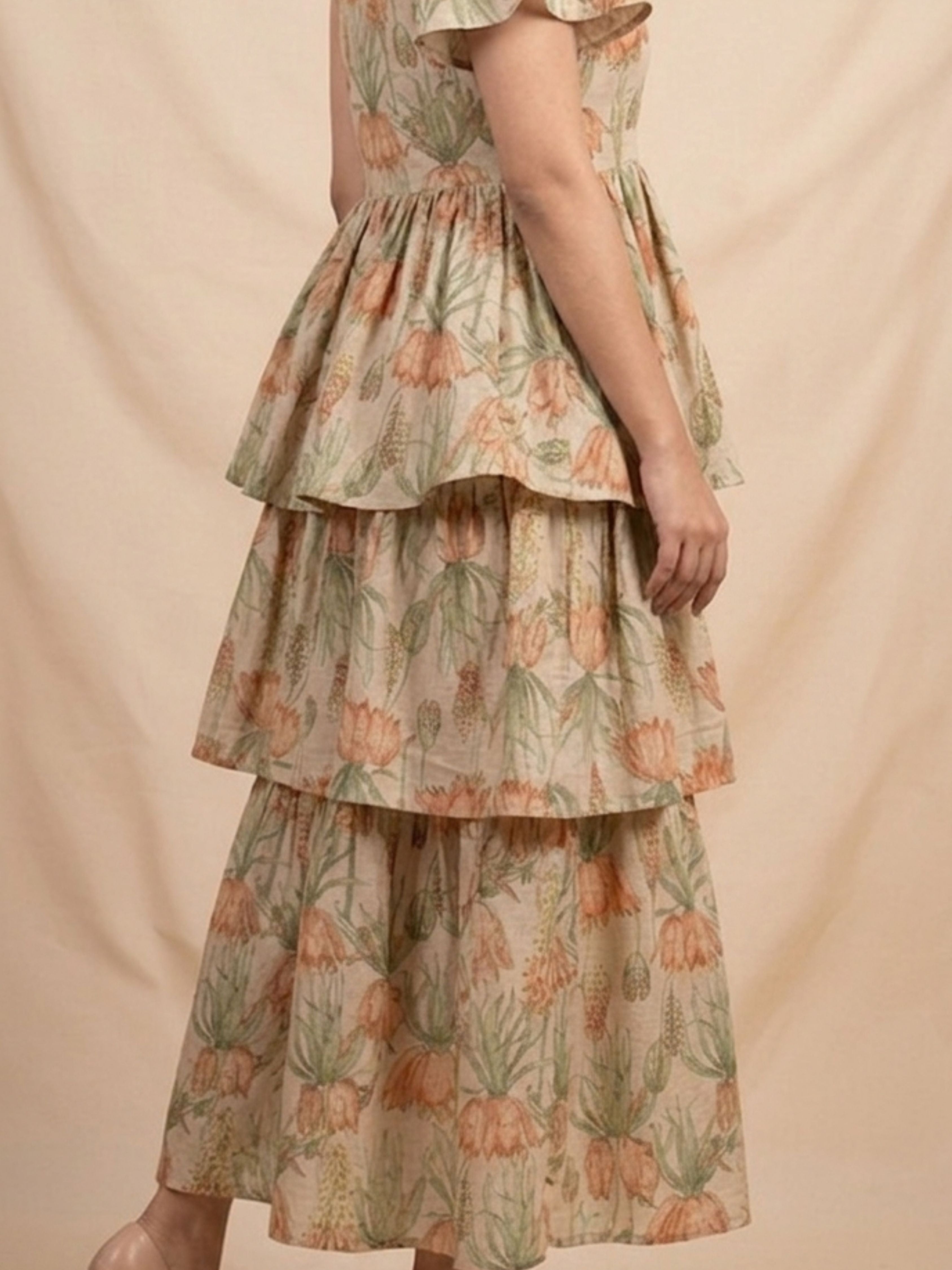 Natasu Bloom Tier Dress