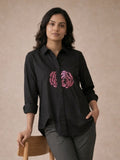 Midnight Rose Sequin Shirt