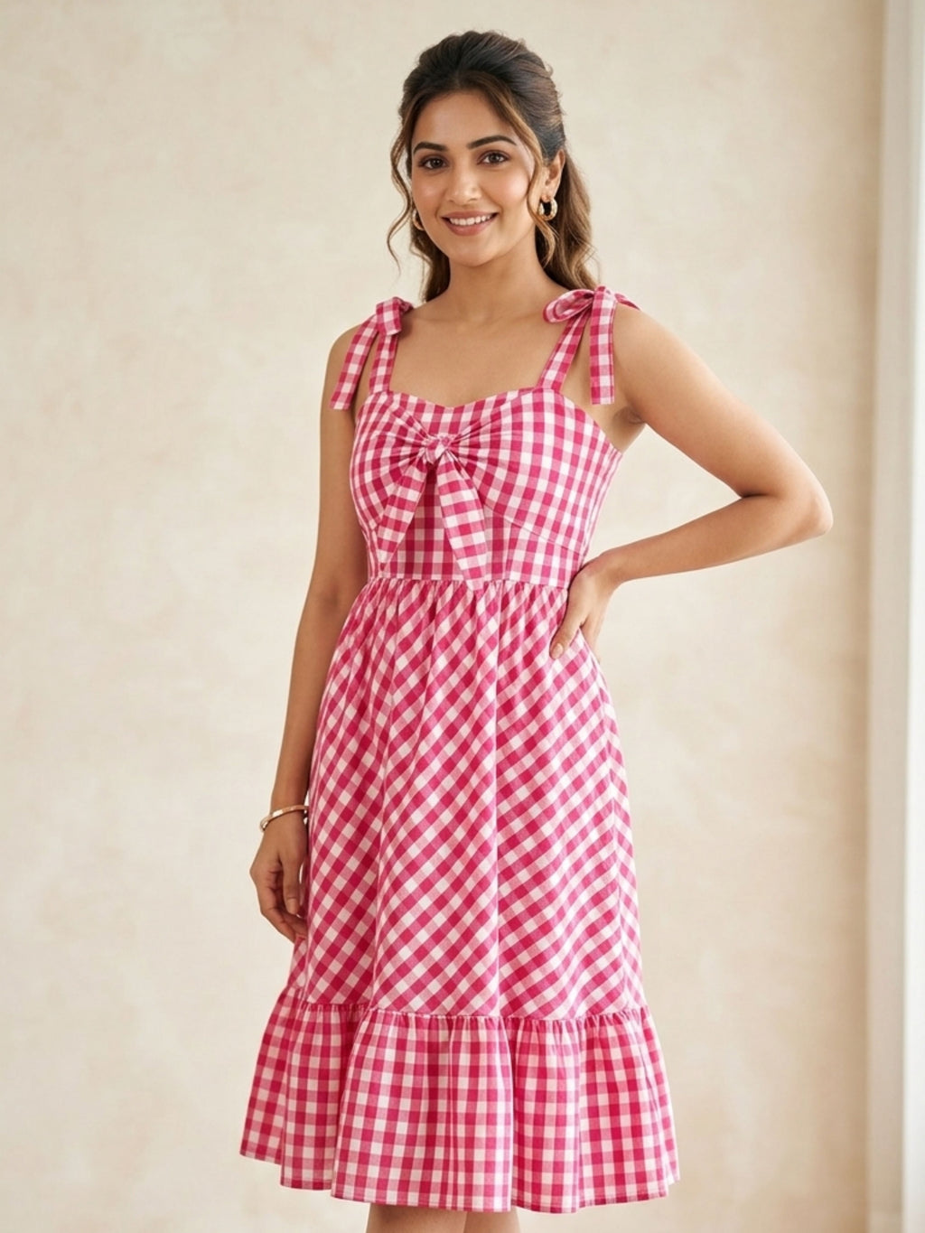 Pink Bow Dress