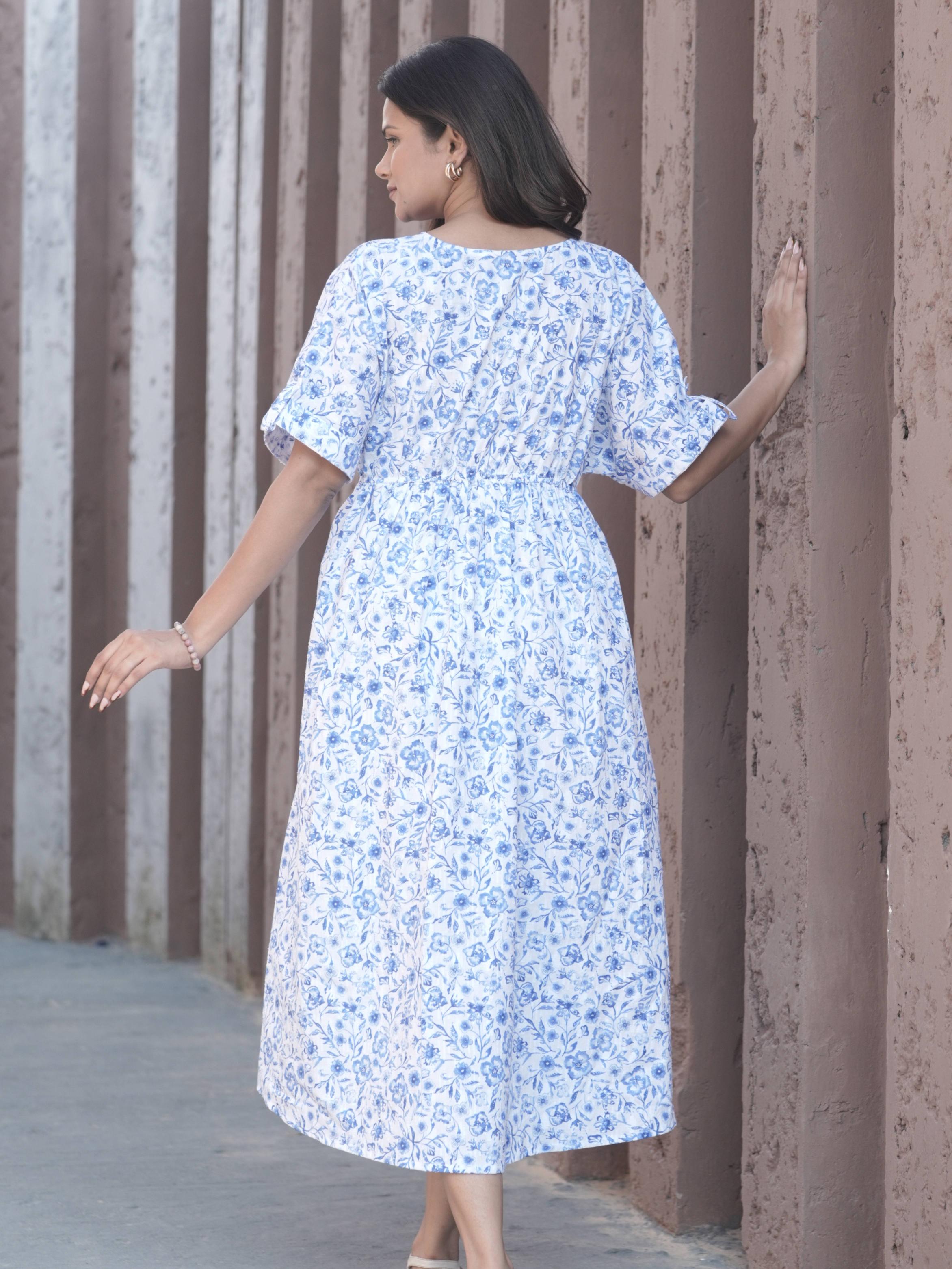 Blue Blossom Dress