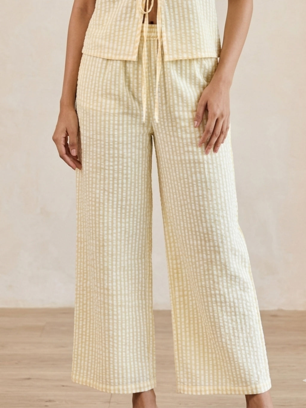 Ghingham Yellow Co-ord