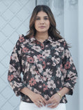 Block Print Floral Shirt