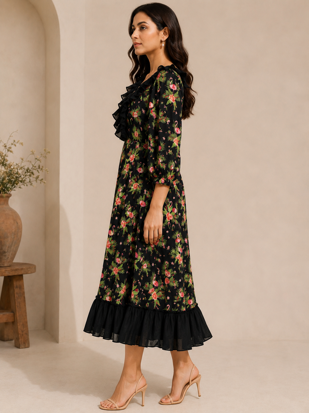 Flamingo Dress