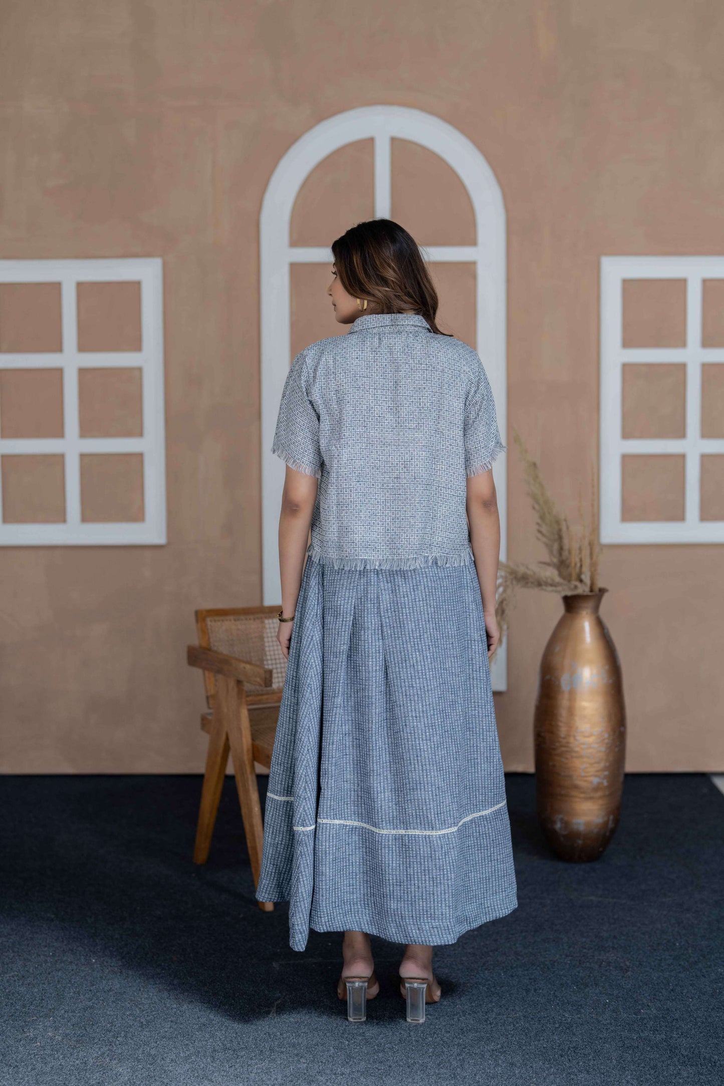 Jacquard Check Co-ord set