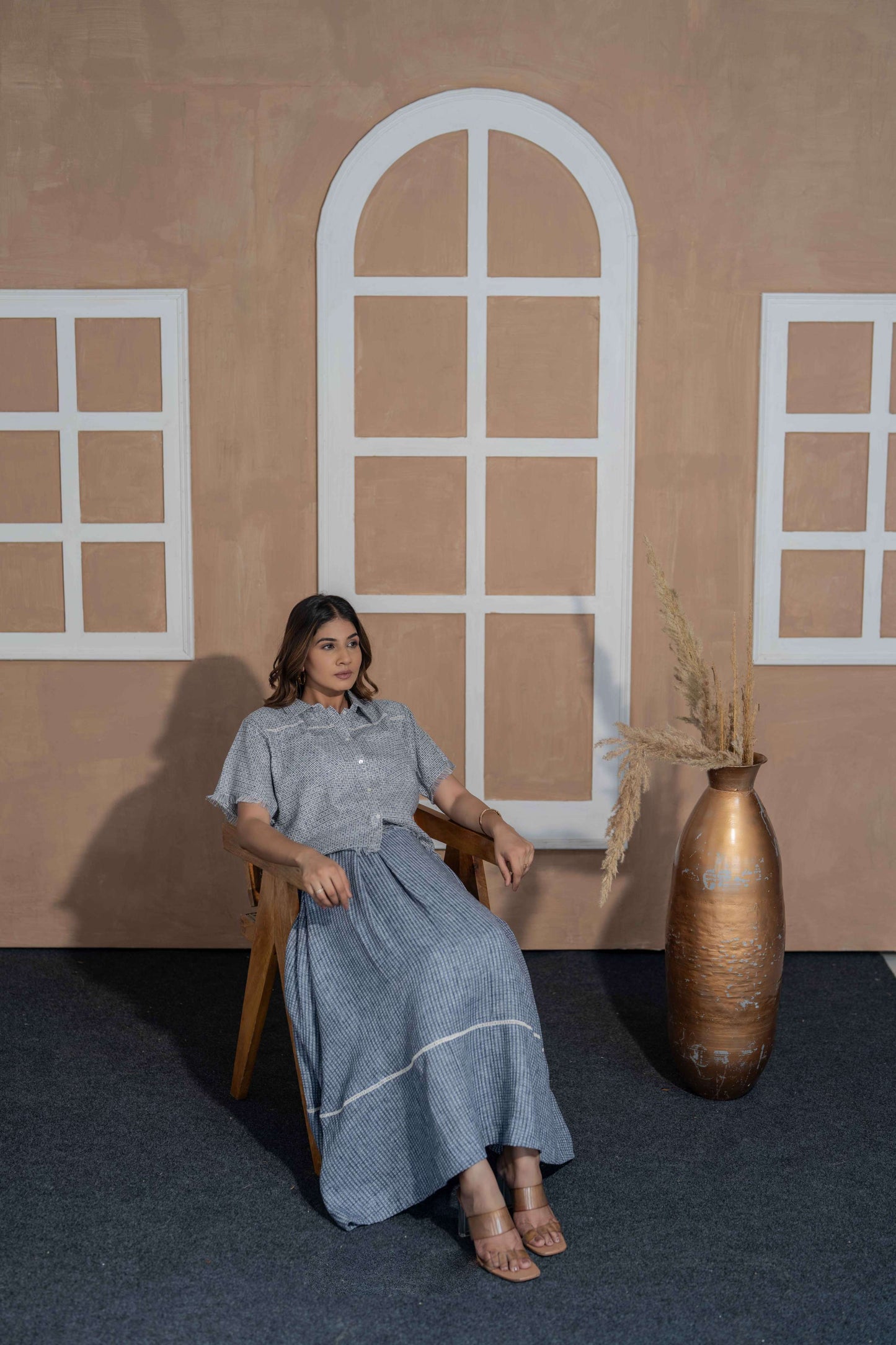 Jacquard Check Co-ord set