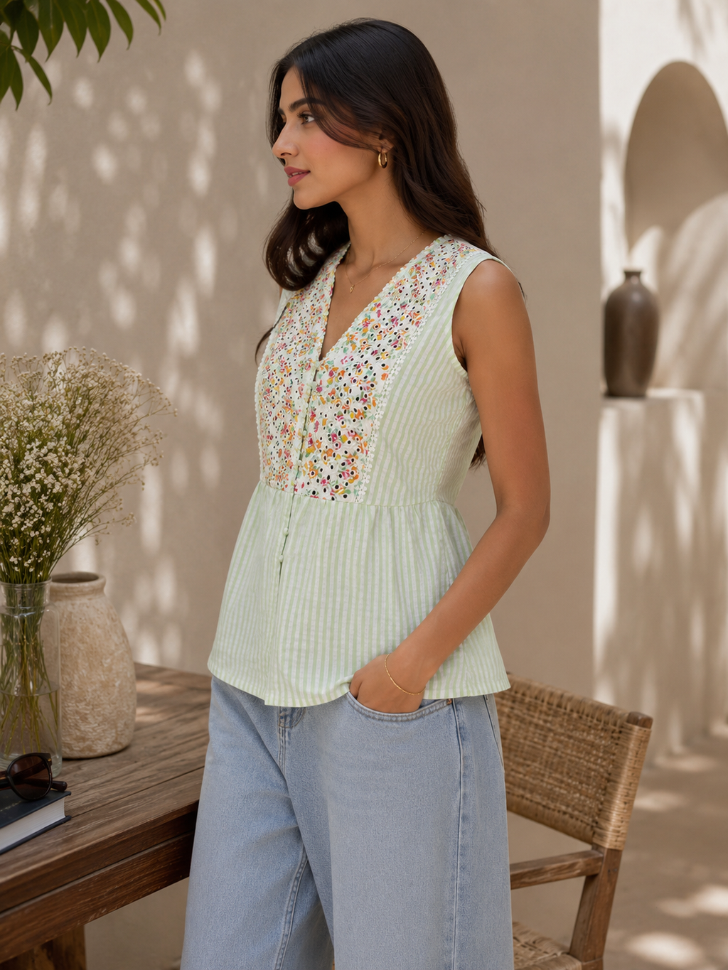 Mint Meadow Top