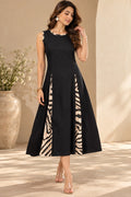 Panel Dress Black